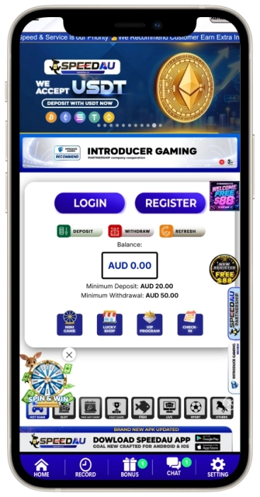 SpeedAU Mobile App